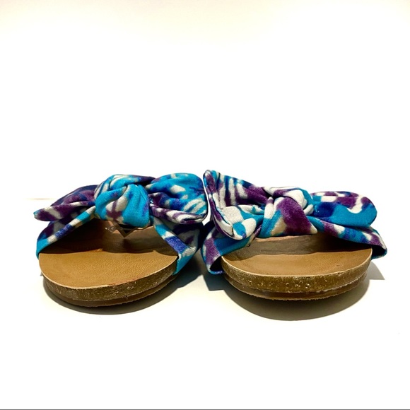 Blowfish Ginah Turq Dye Pop Slide Sandals - NWT - Picture 10 of 16